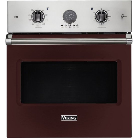 Viking – Professional 5 Series 27″ Built-In Single Electric Convection Oven – Kalamata Red