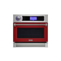 Viking - Professional 7 Series TurboChef 30" Built-In Single Electric Convection Oven - Reduction Red - Front_Standard