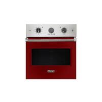 Viking - Professional 5 Series 27" Built-In Single Electric Convection Oven - San Marzano Red - Front_Standard