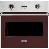 Viking - Professional 5 Series 30" Built-In Single Electric Convection Oven - Kalamata Red - Front_Zoom