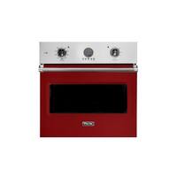 Viking - Professional 5 Series 30" Built-In Single Electric Convection Oven - Reduction Red - Front_Standard