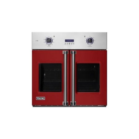 Viking - Professional 7 Series 30" Built-In Single Electric Convection Oven - San Marzano Red