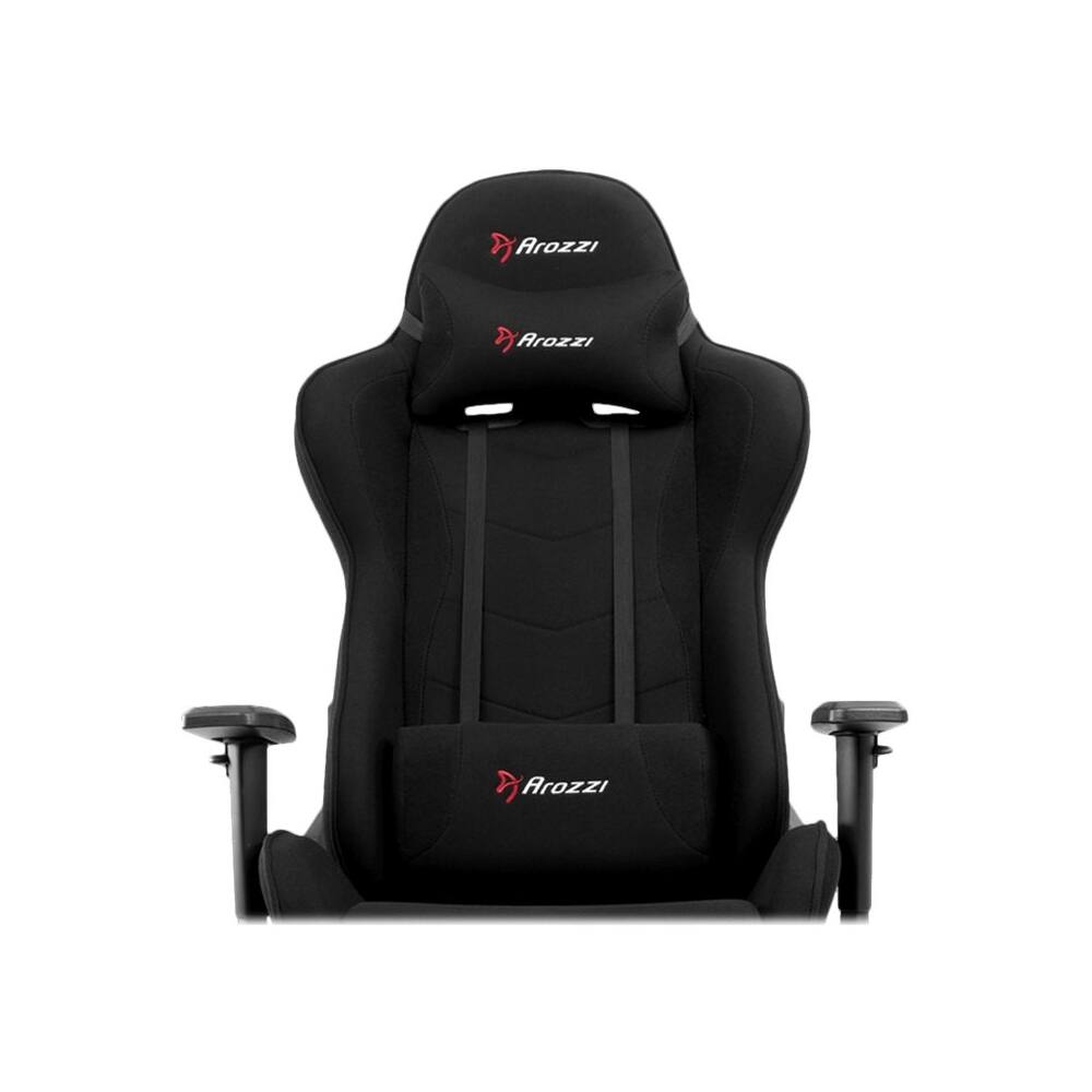 Alt View 11. Arozzi - Forte Mesh Fabric Ergonomic Gaming Chair - Black.