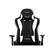 Alt View 11. Arozzi - Forte Mesh Fabric Ergonomic Gaming Chair - Black - White Accents.