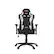 Alt View 12. Arozzi - Forte Mesh Fabric Ergonomic Gaming Chair - Black - White Accents.