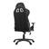 Alt View 14. Arozzi - Forte Mesh Fabric Ergonomic Gaming Chair - Black - White Accents.