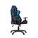 Alt View 13. Arozzi - Forte Mesh Fabric Ergonomic Gaming Chair - Black - Blue Accents.