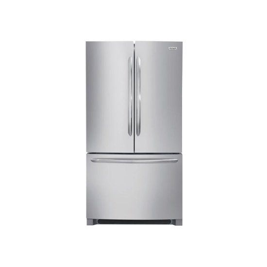 Frigidaire – Gallery Series 22.4 Cu. Ft. French Door Counter-Depth Refrigerator – Stainless steel