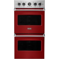 Viking - Professional 5 Series 27" Built-In Double Electric Convection Wall Oven - Reduction red - Front_Zoom