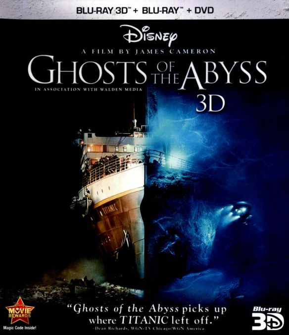  Ghosts of the Abyss [3D] [Blu-ray/DVD] [Blu-ray/Blu-ray 3D/DVD] [2003]