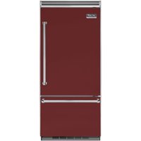 Viking - Professional 5 Series Quiet Cool 20.4 Cu. Ft. Bottom-Freezer Built-In Refrigerator - Reduction Red - Front_Zoom
