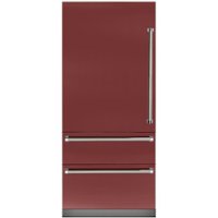Viking - Professional 7 Series 20 Cu. Ft. Bottom-Freezer Built-In Refrigerator - Reduction Red - Front_Zoom