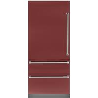 Viking - Professional 7 Series 20 Cu. Ft. Bottom-Freezer Built-In Refrigerator - Reduction Red - Front_Zoom