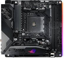 ASUS - ROG Strix X570-I Gaming (Socket AM4) USB-C Gen2 AMD Motherboard with LED Lighting - Front_Zoom