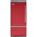Front. Viking - Professional 5 Series Quiet Cool 20.4 Cu. Ft. Bottom-Freezer Built-In Refrigerator - San Marzano Red.