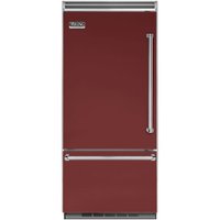 Viking - Professional 5 Series Quiet Cool 20.4 Cu. Ft. Bottom-Freezer Built-In Refrigerator - Reduction red - Front_Zoom