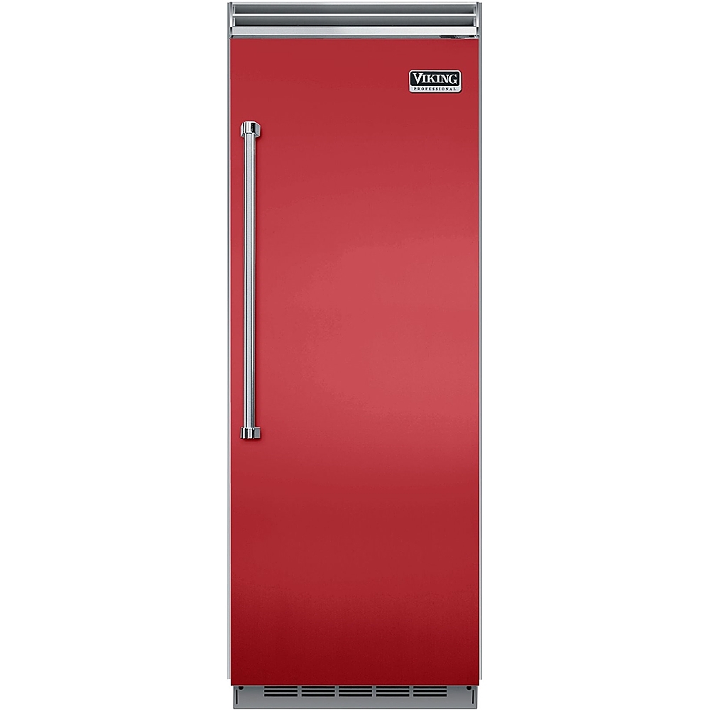 Viking – Professional 5 Series Quiet Cool 17.8 Cu. Ft. Built-In Refrigerator – San Marzano Red
