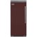 Front Zoom. Viking - Professional 5 Series Quiet Cool 22.8 Cu. Ft. Built-In Refrigerator - Kalamata red.