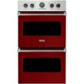 Viking - Professional 5 Series 30" Built-In Double Electric Convection Wall Oven - Reduction Red