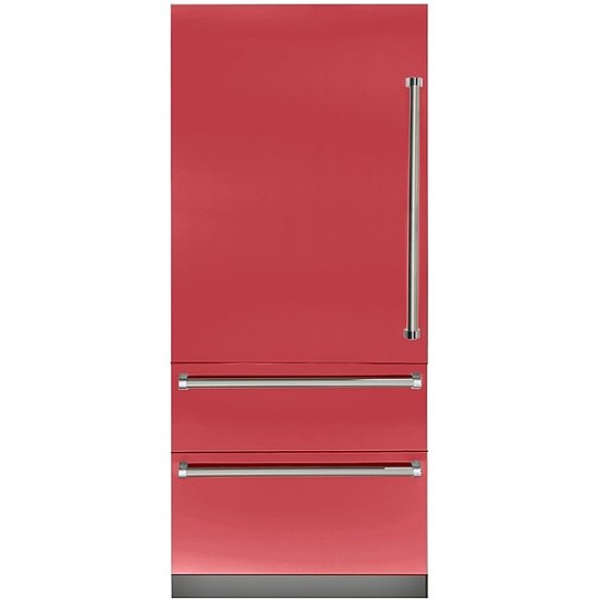 Viking – Professional 7 Series 20 Cu. Ft. Bottom-Freezer Built-In Refrigerator – San Marzano Red
