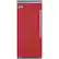 Front. Viking - Professional 5 Series Quiet Cool 22.8 Cu. Ft. Built-In Refrigerator - San Marzano Red.