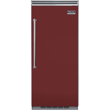 Viking - Professional 5 Series Quiet Cool 22.8 Cu. Ft. Built-In Refrigerator - Reduction Red