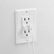 Alt View Zoom 18. Geeni - Current Plus Charge 2-Outlet/2-USB Smart Outlet - White.
