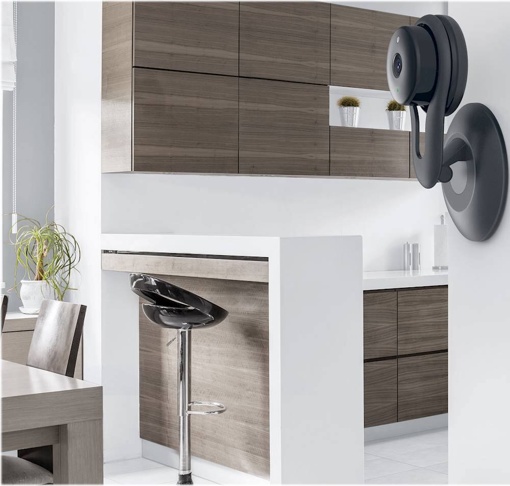 Alt View 15. Geeni - Aware Indoor Wi-Fi 720p Network Security Camera - Black.