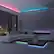 Alt View 16. Geeni - Prisma Plus Smart LED Multicolor Wi-Fi Light Strip - White.