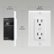 Alt View Zoom 16. Geeni - Smart Wi-Fi In-Wall Outlet - White.