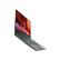 Left. MSI - Modern 14" Laptop - Intel Core i5 - 8GB Memory - 512GB SSD - Gray With Blue Diamond Cut.
