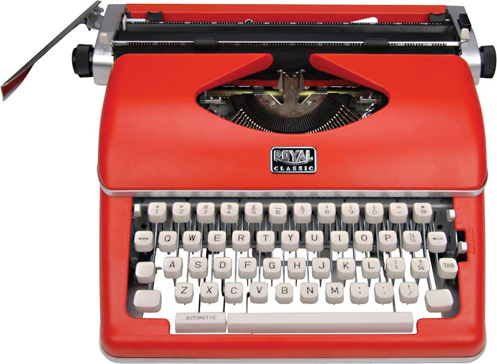Vintage Happi-Time Metal Typewriter