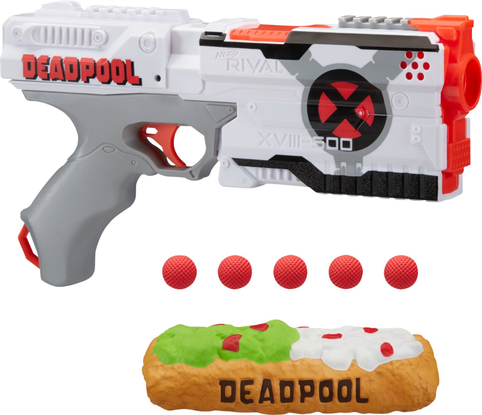 forkæle af Torden Nerf Rival Deadpool Kronos XVIII-500 Blaster E5602 - Best Buy