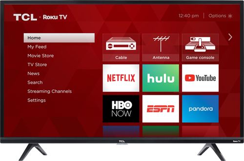 Rent to own TCL - 43" Class - LED - 3-Series - 1080p - Smart - HDTV Roku TV
