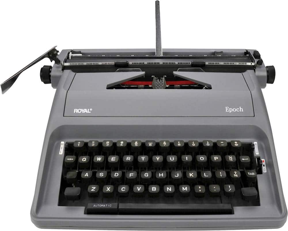 Royal Classic Manual Typewriter Black 79104P - Best Buy