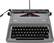 Front. Royal - Epoch Manual Typewriter - Gray.