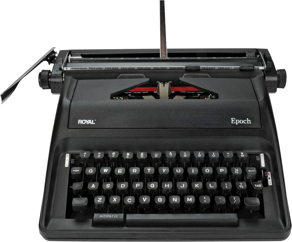 Royal - Epoch Manual Typewriter - Black