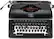 Front. Royal - Classic Manual Typewriter - Black.