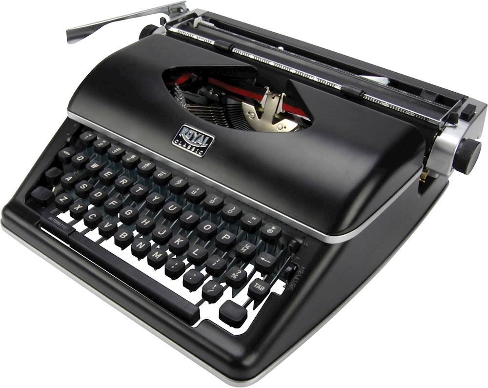 Alt View 11. Royal - Classic Manual Typewriter - Black.
