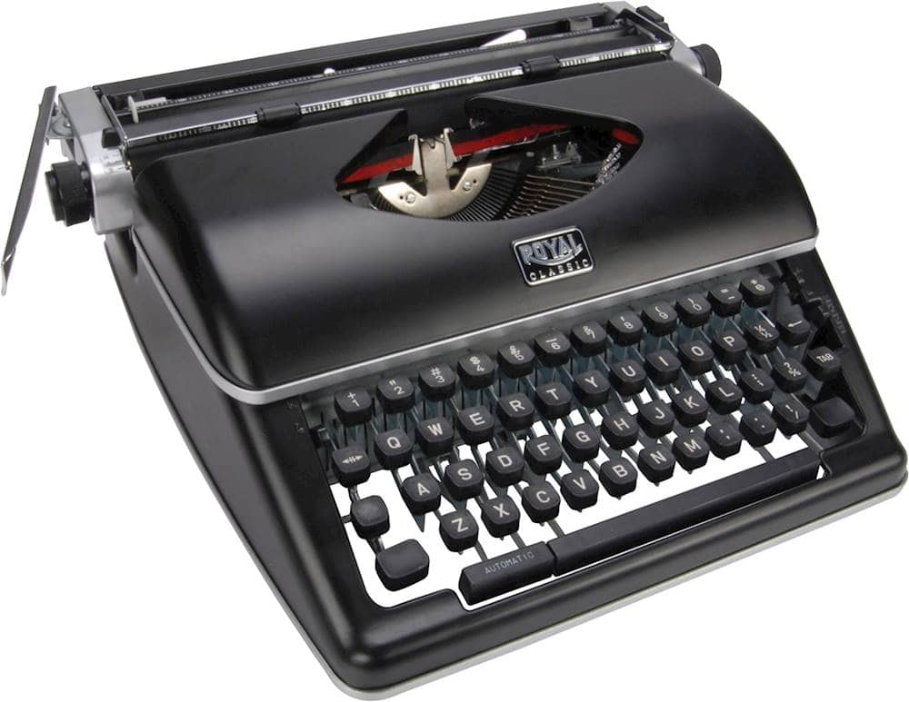 Alt View 12. Royal - Classic Manual Typewriter - Black.
