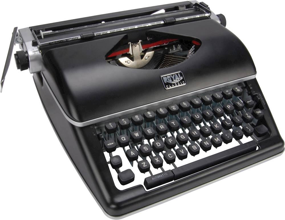 Alt View 12. Royal - Classic Manual Typewriter - Black.