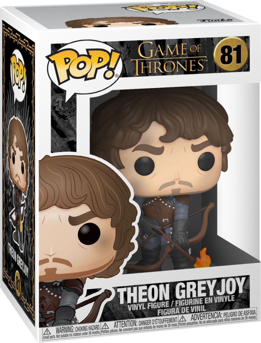Theon With Flaming Arrows 81 44821in Stock for sale online Funko Pop TV Game of Thrones 