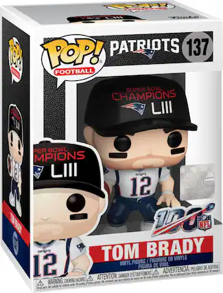 Front. Funko - POP! NFL: Tom Brady - Multi.