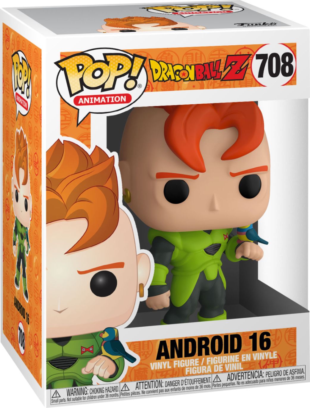Figura de colección Android 16 Funko POP! Dragon Ball Z