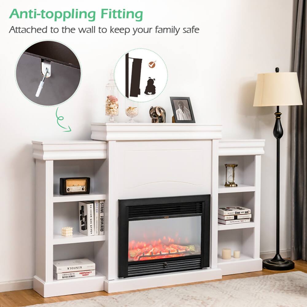 Anti-toppling Fitting  
Attached to the wall to keep your family safe