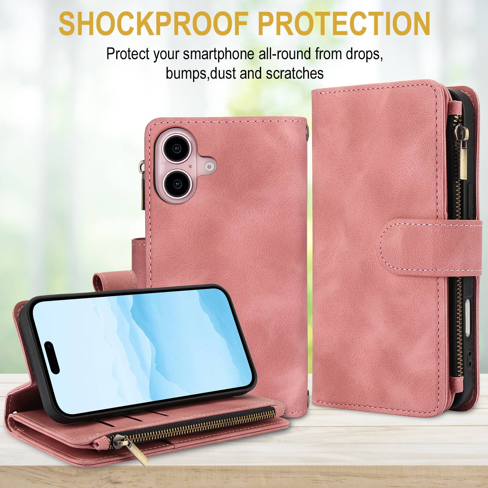 SHOCKPROOF PROTECTION  
Protect your smartphone all-round from drops, bumps, dust and scratches