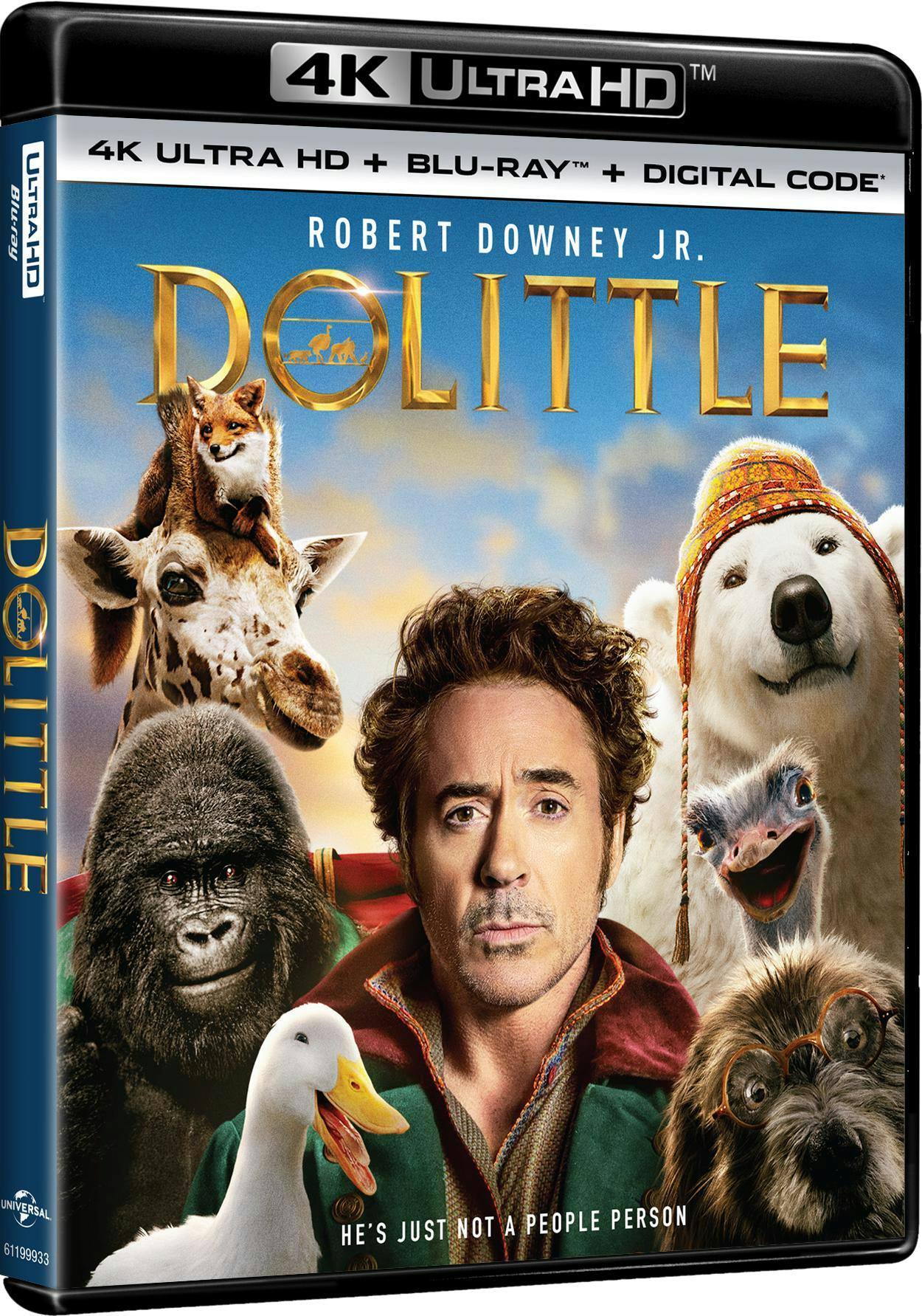 Angle. Dolittle   - 4K Blu-Ray.