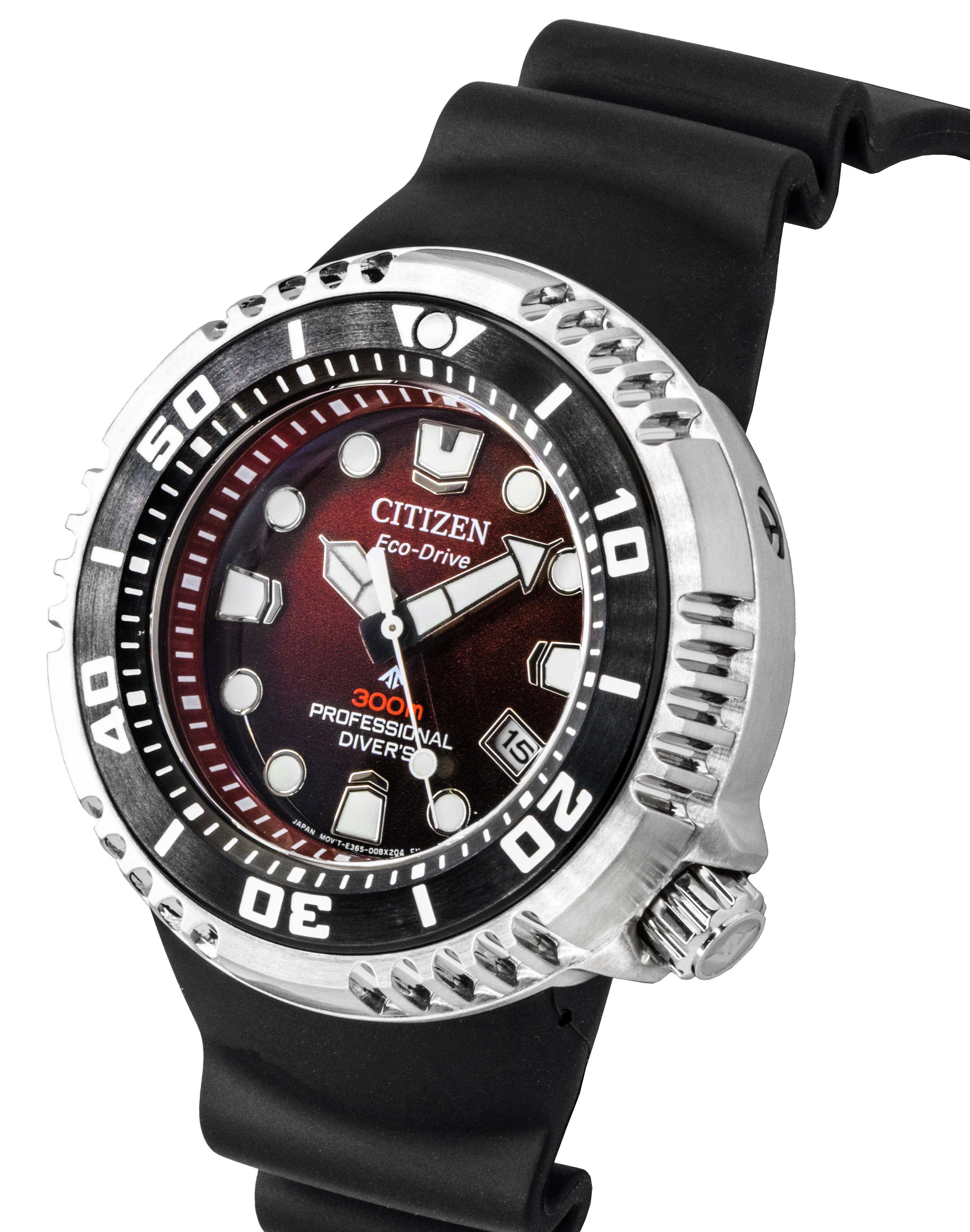 50 y CITIZEN 10 Eco-Drive 40 300m PROFESSIONAL DIVER'S NAL 15 I JAPAN NOVT-E365-008K704 20 30 I A