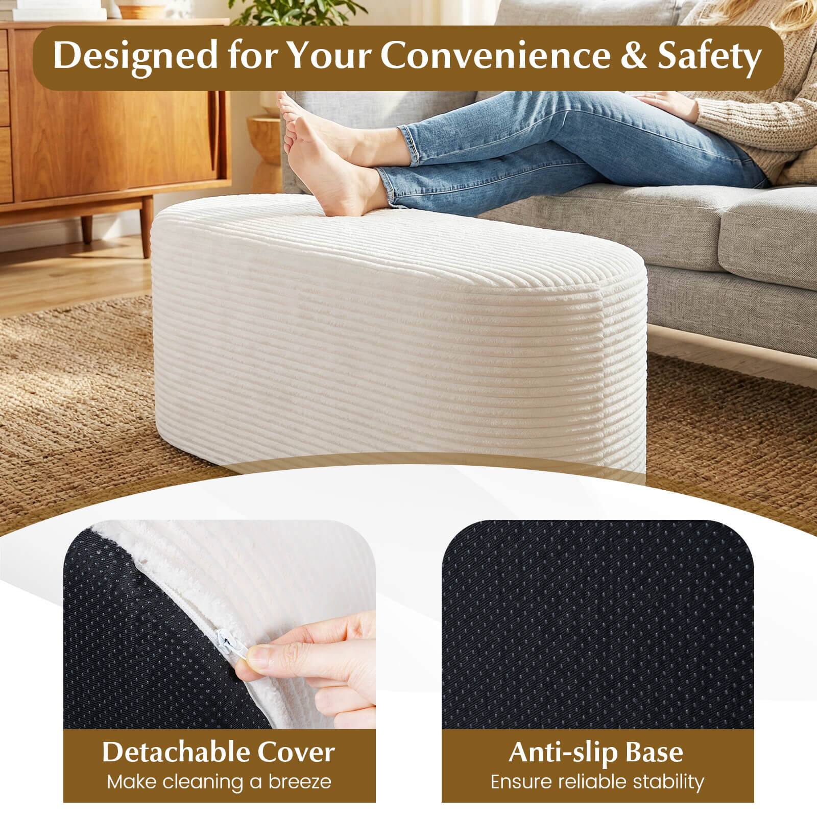 Designed for Your Convenience & Safety

- Detachable Cover
  Make cleaning a breeze

- Anti-slip Base
  Ensure reliable stability