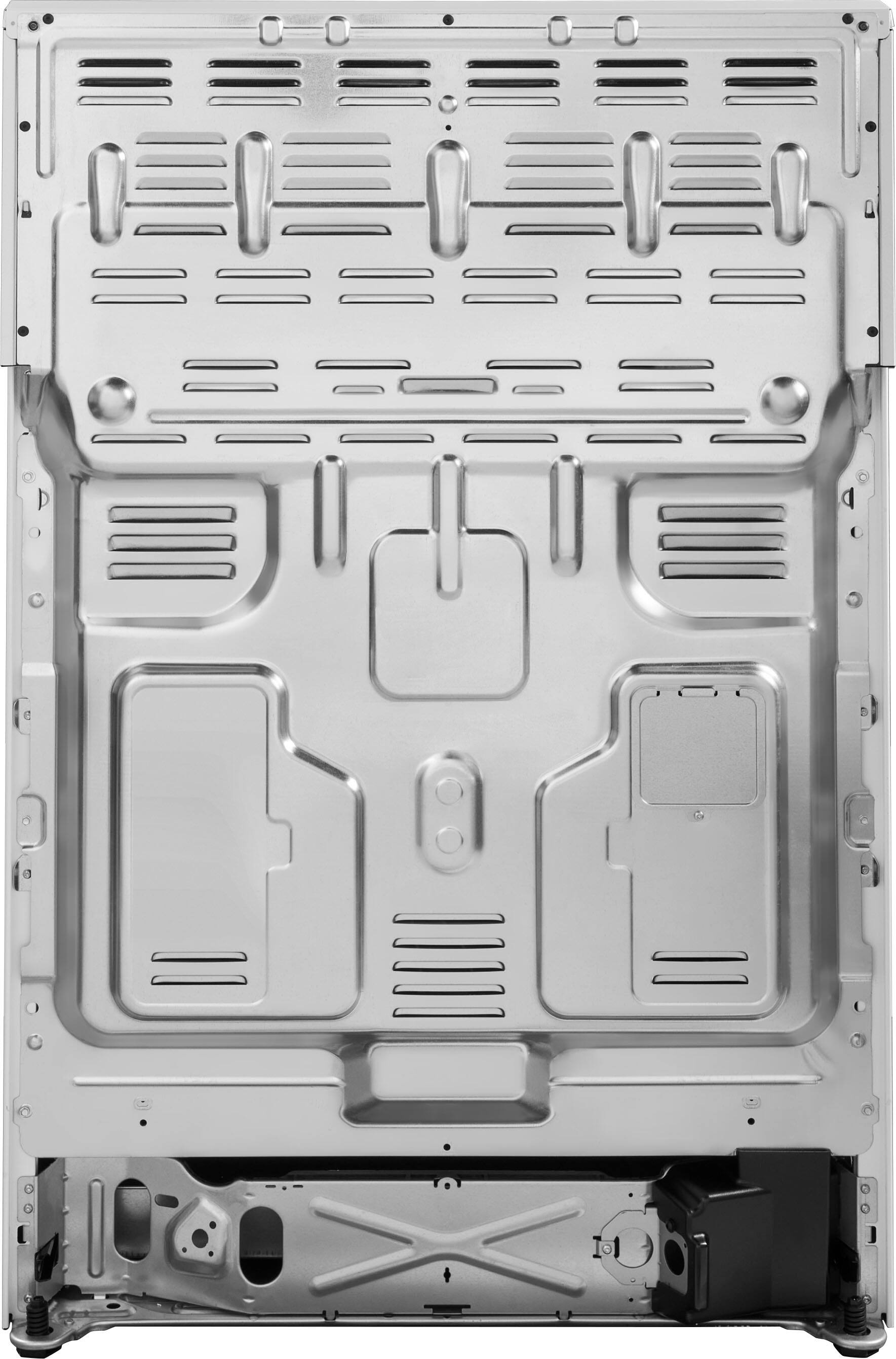 Alt View 16. Insignia™ - 5.3 Cu. Ft. Freestanding Electric Range with Dual-Size Burner and Storage Drawer - White.